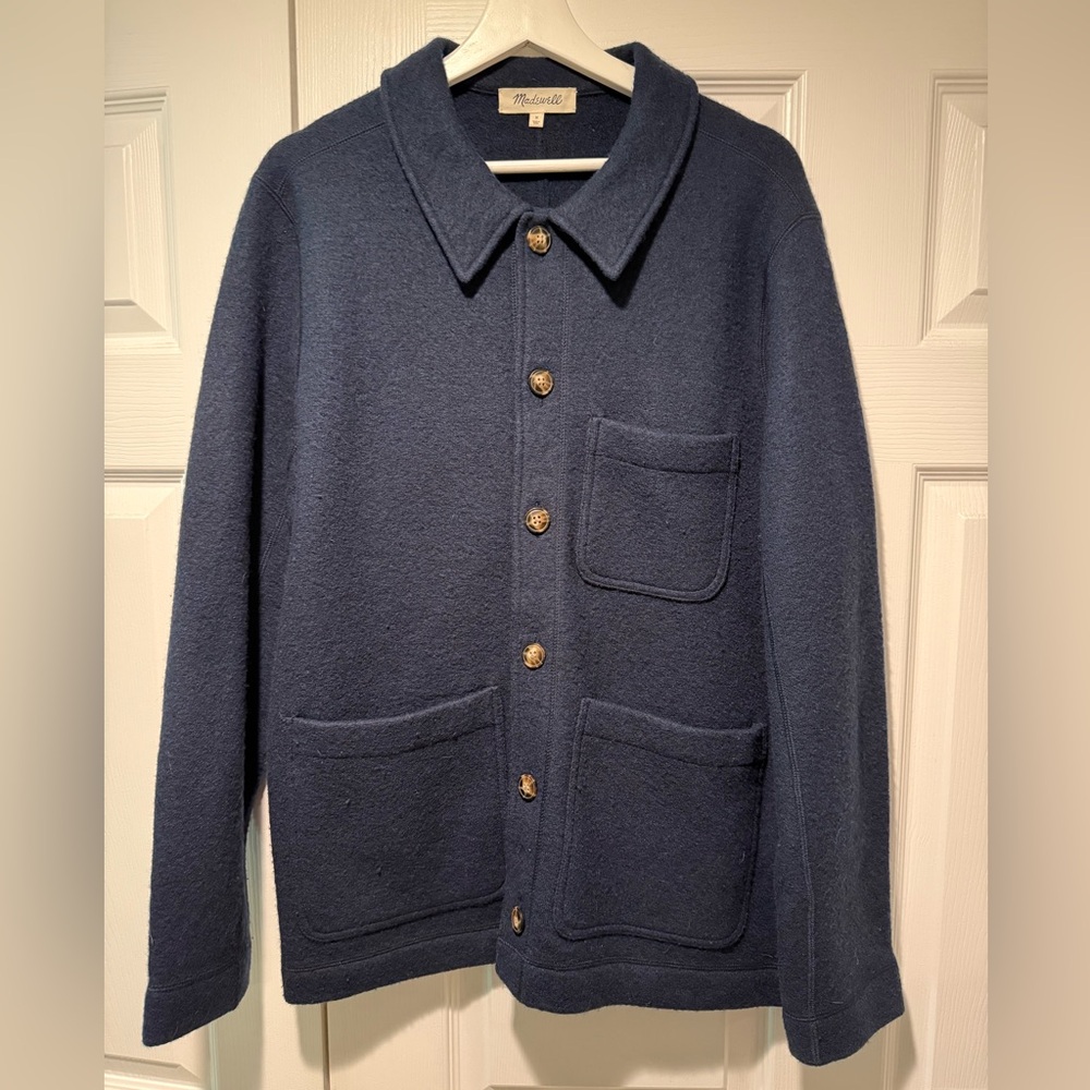 Madewell Men’s Boiled Wool Chore Coat
